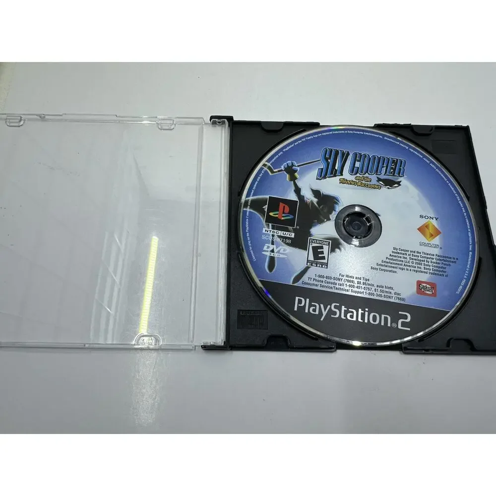 Sly Cooper And The Thievius Raccoonus (Playstation 2 PS2)